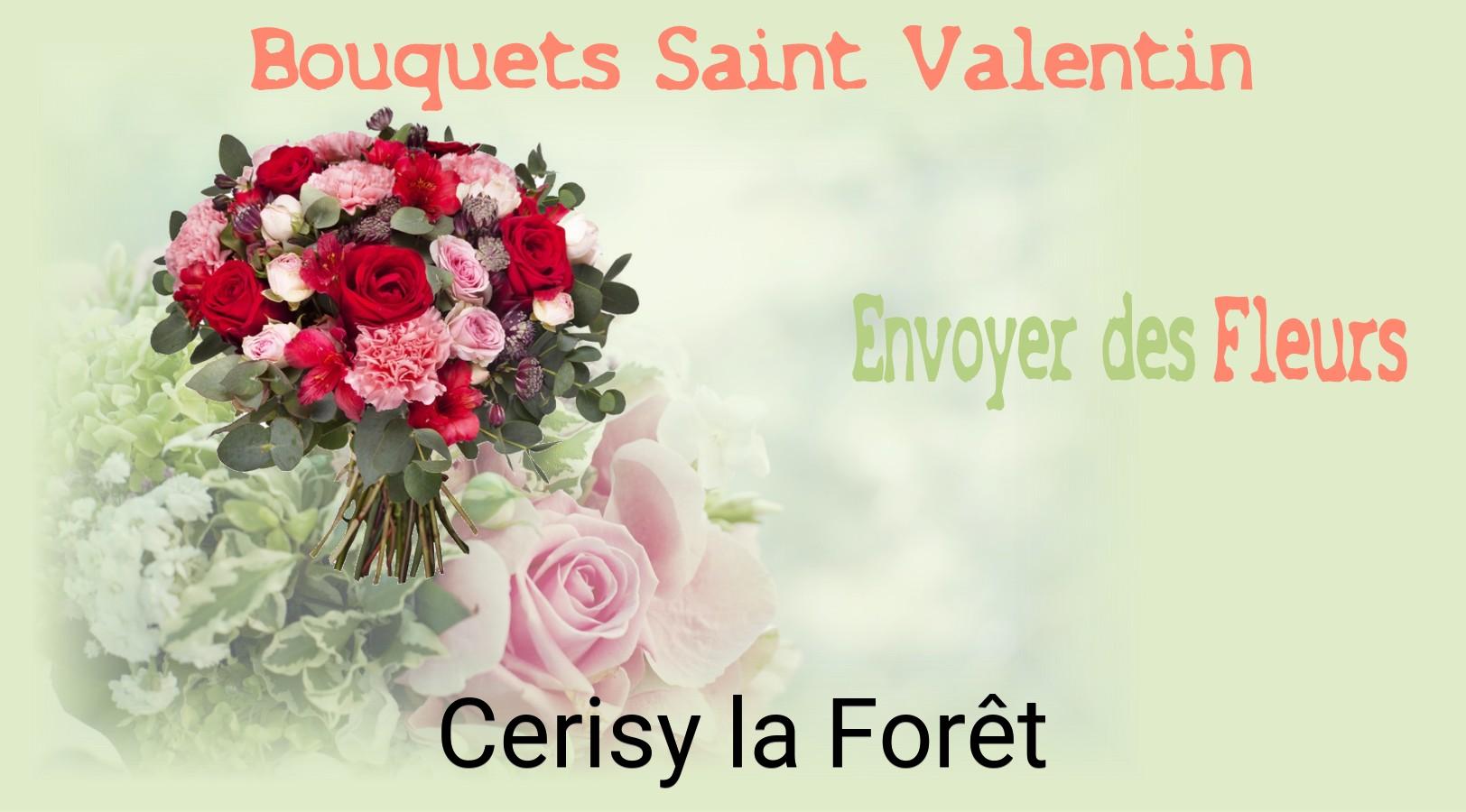 Roses de Saint-Valentin livrées à Cerisy-la-Forêt