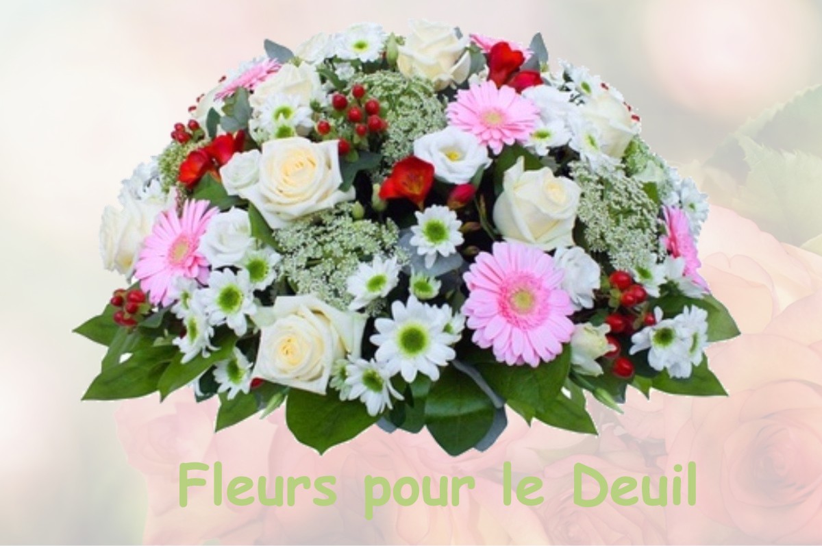fleurs deuil CERISY-LA-FORET